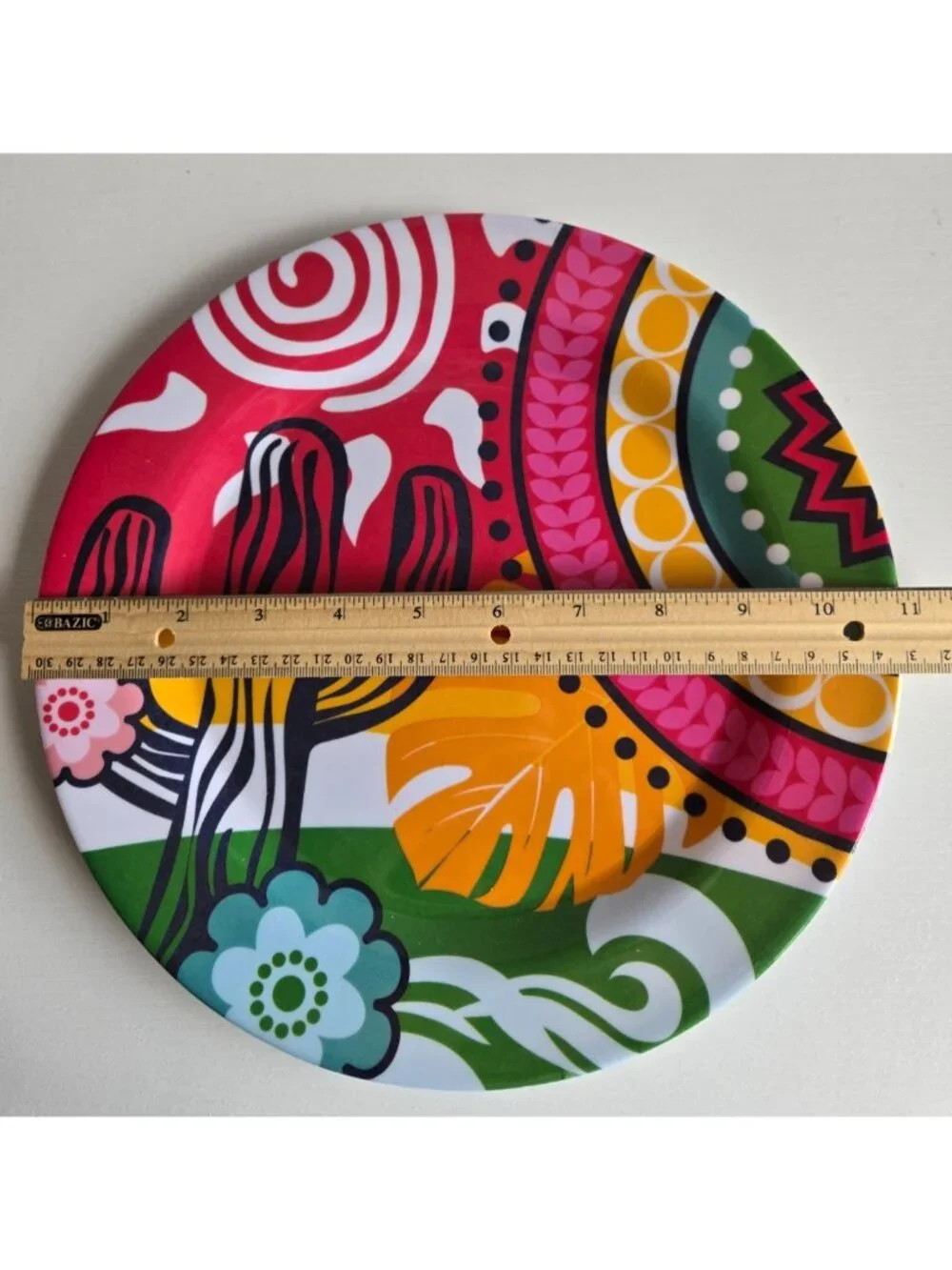 Stephan Roberts' Home Collection 11-inch Viva Mexico Melamine Plates Set Of 5